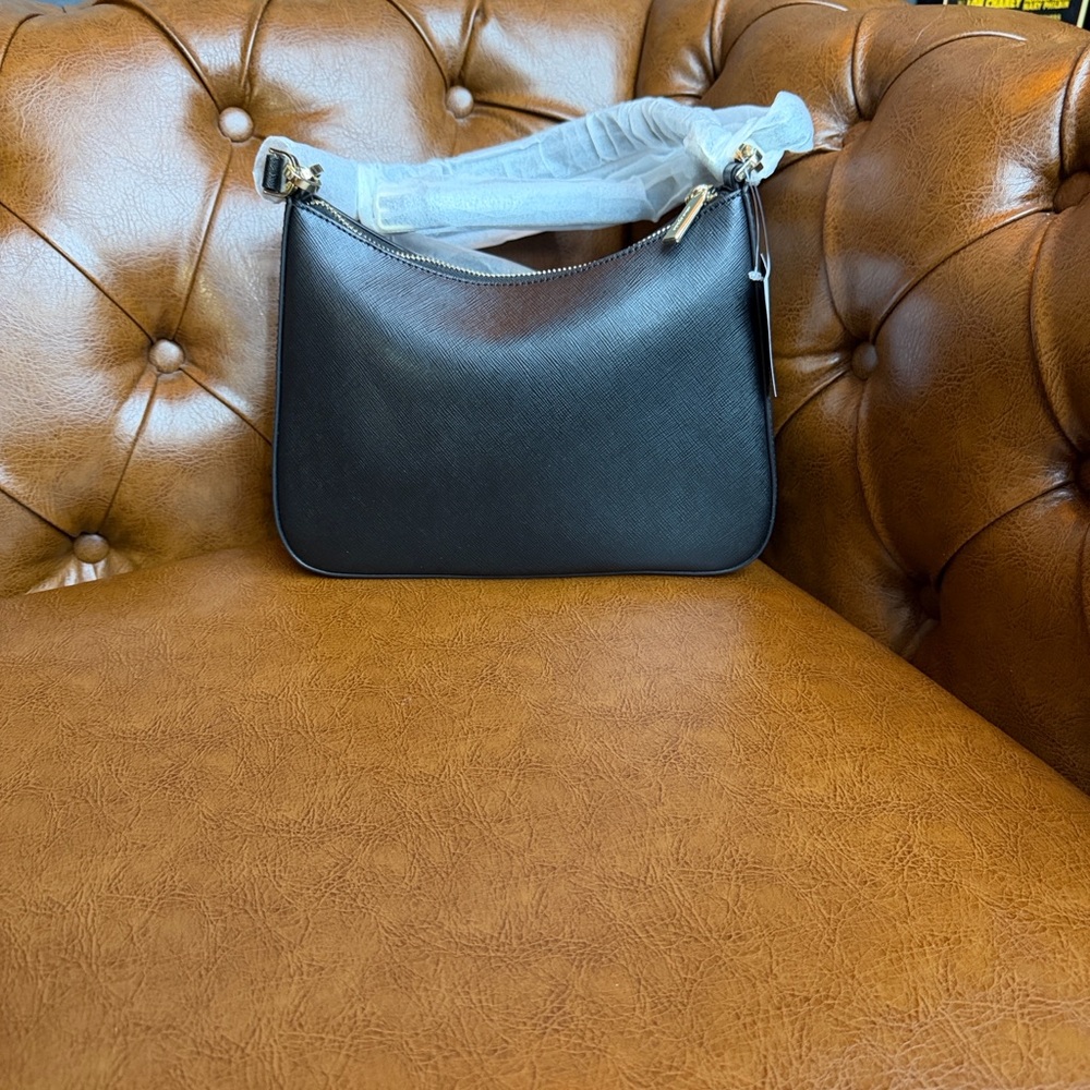 Kate Spade ♠️ Madison Black Saffiano Leather Shoulder Bag KH397 NWT - Picture 6 of 14